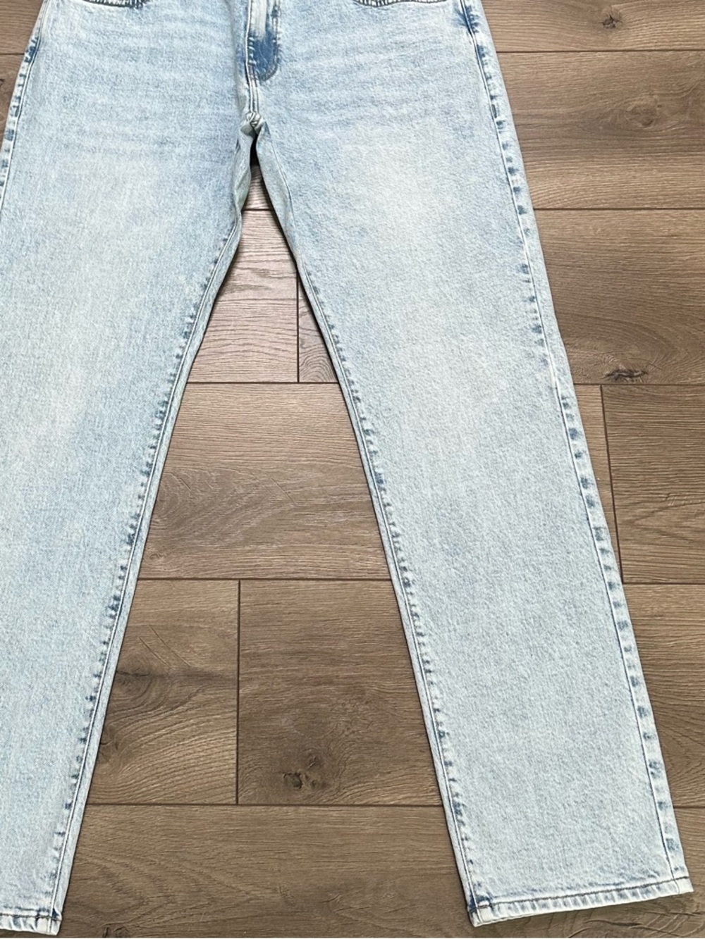 Mavi Marcus 31” Slim Straight Leg Stretch Light Wash Blue Jeans Size 34 - Picture 3 of 13